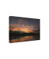 Фото #2 товара Kurt Shaffer Photographs November Sunset Reflection Canvas Art - 36.5" x 48"
