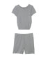 Фото #2 товара Plus Size Lilliana T-Shirt & Shorts Set