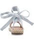 ფოტო #9 პროდუქტის Women's Emelie Espadrille Flat Sandals