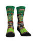 ფოტო #1 პროდუქტის Men's and Women's Socks Teenage Mutant Ninja Turtles Showtime Crew Socks