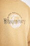 Фото #10 товара Discovery Channel Oversize Fit Bisiklet Yaka Sweatshirt