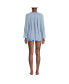 ფოტო #3 პროდუქტის Women's Cooling 2 Piece Pajama Set - Long Sleeve Flowy Shirt and Shorts