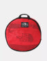 The North Face Base camp duffel in red and black - extra small