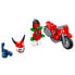 Фото #1 товара Игрушка LEGO 60332 City Stuntz: Байк Скорпиона, водитель Стикер, подарок для детей 5+