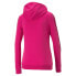 Фото #3 товара Puma Power Tape Full Zip Hoodie Womens Pink Casual Outerwear 67422664