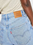 Levi's – Schmale, gerade Jeans im 70er-Stil in mittlerer Waschung mit hohem Bund