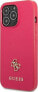 Guess Guess GUHCP13LPS4MF iPhone 13 Pro / 13 6,1" różowy/pink hardcase Saffiano 4G Small Metal Logo NoSize