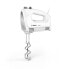 Bosch MFQ24200 - Hand mixer - Silver - White - Beat - Knead - Mixing - Stirring - Buttons - Lever - Metal - Plastic - 400 W