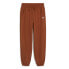 Фото #1 товара Puma Downtown Relaxed Sweatpants Womens Brown Casual Athletic Bottoms 62436581