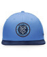 Men's Sky Blue New York City FC Iconic Defender Snapback Hat - фото #4