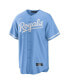 Фото #3 товара Men's Light Blue Kansas City Royals Alternate Replica Team Logo Jersey