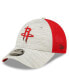 Фото #1 товара Men's Gray, Red Houston Rockets Active 9FORTY Snapback Hat