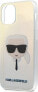 Karl Lagerfeld Etui Karl Lagerfeld KLHCP12SPCKHML do iPhone 12 mini 5,4 multicolor hardcase Iridescent Karl`s Head