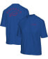 ფოტო #1 პროდუქტის Women's Royal Buffalo Bills Half-Sleeve Mock Neck T-shirt