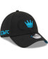 Men's Black Charlotte FC Kick Off 39THIRTY Flex Hat