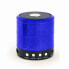 Фото #1 товара Портативный Bluetooth-динамик GEMBIRD SPK-BT-08-B Черный/Синий 3 W 4 W