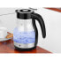 Фото #5 товара Электрический чайник Lafe CEG017 Чёрный Полупрозрачная Стекло Пластик 2200 W 1,7 L
