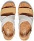 Dámské kožené sandály Elle Criss Cross 1028628 birch/curry