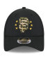 Фото #2 товара Men's Black San Francisco Giants 2024 Armed Forces Day 9FORTY Adjustable Hat