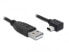 Delock 82684 - 5 m - USB A - Mini-USB B - USB 2.0 - Male/Male - Black