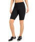 Фото #1 товара Women's Compression High-Rise 10" Bike Shorts, Created for Macy's