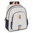 Фото #1 товара Школьный рюкзак Real Madrid C.F. Белый 28 x 34 x 10 cm