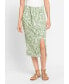 ფოტო #4 პროდუქტის Women's Boho Paisley Pull-On Midi Skirt