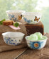 Фото #4 товара Set of 4 Butterfly Meadow Blue Assorted Bowls