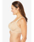 Фото #2 товара Plus Size Underwire Microfiber T-Shirt Bra