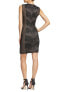 Фото #3 товара Dress The Population 156316 Women's Tori Lace Overlay Body-Con Dress Sz. XXS