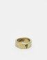 Classics 77 palm heart band ring in gold