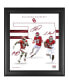 Фото #1 товара Oklahoma Sooners Framed 15" x 17" Wide Receivers Franchise Foundations Collage