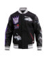 Фото #3 товара Men's Black Transformers Legendary Decepticon Barricade Full-Zip Varsity Jacket