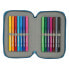 Фото #6 товара SAFTA Small Double Filled 28 Pieces Pencil Case