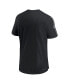 Фото #3 товара Men's Black Las Vegas Raiders 2024 Sideline Coach UV Performance T-Shirt