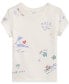 Фото #1 товара Toddler & Little Girls Cotton Printed T-Shirt