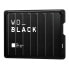 WD_BLACK P10 Game Drive - 2000 GB - 2.5" - 3.2 Gen 1 (3.1 Gen 1) - Black