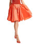 Emily Shalant Taffeta Party Skirt Light Colors Women's
