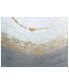 Фото #1 товара Golden Tundra Textured Glitter Hand Painted Canvas Wall Art, 30" x 40"