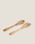 Wooden salad cutlery set (set of 2)