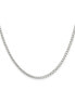 ფოტო #1 პროდუქტის Stainless Steel Polished 2.4mm Box Chain Necklace