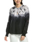 Фото #1 товара Go By Gosilk Attention To Detail Silk Peasant Top Women's Black Xs