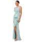 ფოტო #3 პროდუქტის Women's Lace Ruffled Gown