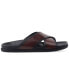 ფოტო #2 პროდუქტის Men's Whitter Cross Sandals, Created for Macy's