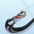 Kabel przewód USB - USB-C do szybkiego ładowania A10 Series 3A 1.2m czarny