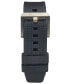 ფოტო #4 პროდუქტის Men's Precisionist X Black EPDM Rubber Strap Watch 44.5mm