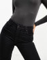 Женские джинсы ASOS DESIGN Hourglass Formende Skinny-Jeans in Schwarz W26 L34 - фото #6