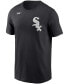 ფოტო #3 პროდუქტის Men's Frank Thomas Black Chicago White Sox Cooperstown Collection Name Number T-shirt