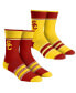 ფოტო #1 პროდუქტის Youth Boys and Girls Socks USC Trojans Multi-Stripe 2-Pack Team Crew Sock Set