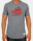 ფოტო #1 პროდუქტის Men's Florida Gators Retro Logo Tri-blend T-Shirt